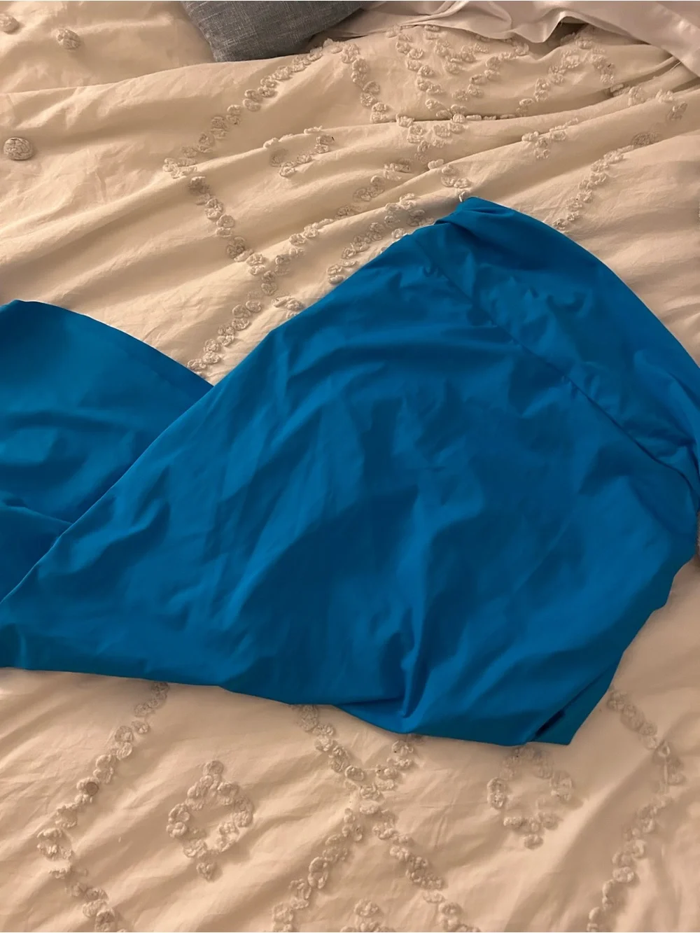 SKIMS Recycled Swim Sarong Skirt in Turquoise size Large - NWT